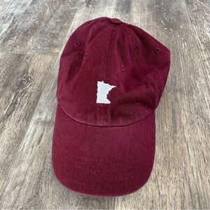 R by Richardson Burgundy Cap with White Minnesota State Logo